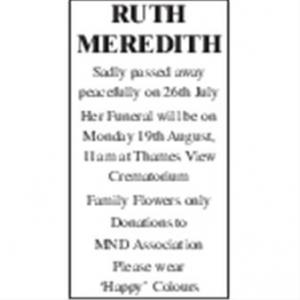 Ruth Meredith