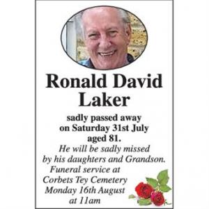 Ronald David Laker