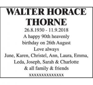 Walter Horace Thorne