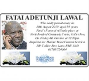 Fatai Adentunji Lawal