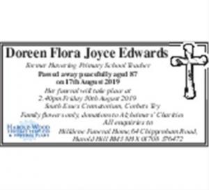 Doreen Flora Joyce Edwards