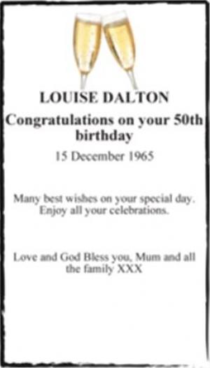 LOUISE DALTON