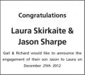 Laura Skirkaite - Jason Sharpe